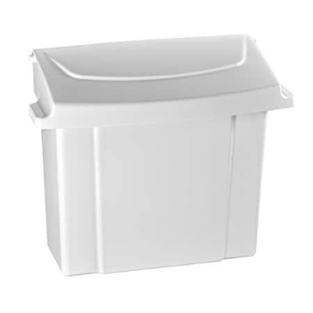 Alpine Industries Sanitary Napkin Receptacle, White ALP451-WHI-2PK